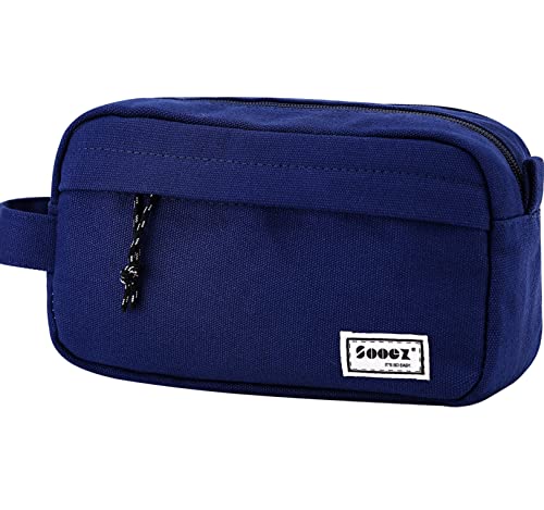 Big Capacity Pencil Pen Case, Upgraded Canvas Pencil Pouch Pencil Bag