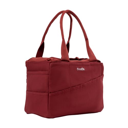 Studio Bag: Art Supply Storage Organizer & Pottery Tool Bag, Washable Tote, Yarn Bag, Crochet, 30 Pockets, 15+ Colors - view 3