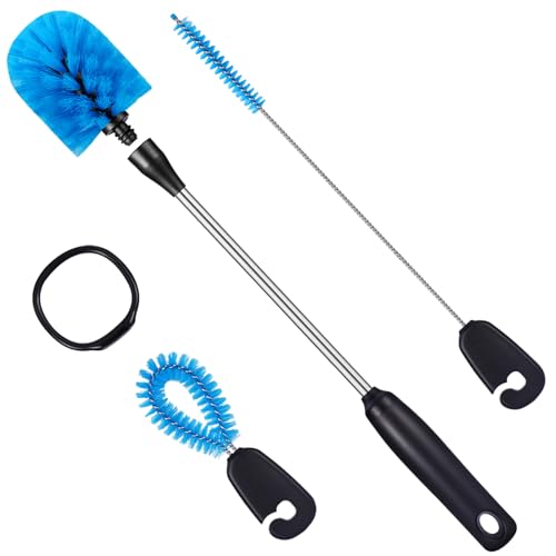 3-in-1 Water Bottle Brush and Straw Cleaning Set, Round Head - view 2