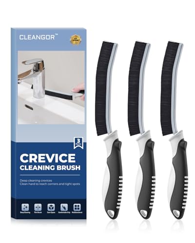 Crevice Cleaning Brushes, Scrub Brushes for Hard to Reach Space