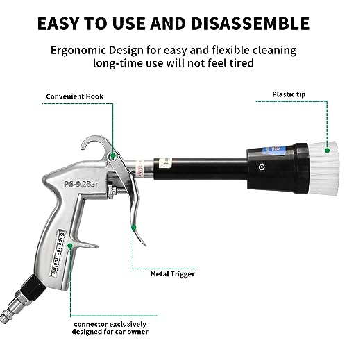 High Pressure Tornado Dry Car Cleaning Gun Detailing Air Tool - view 2