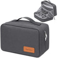 Birthday Gifts for Women Men,Travel Essentials Toiletry Bag Kit Case- Grey