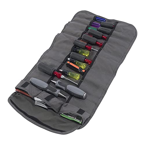 Utility Roll Organizer, Durable, Water-Resistant Tool Roll - view 3