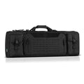Urban Warfare Tactical Double Long Gun Bag Case Backpack w/Pistol Handgun