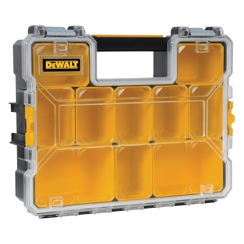 Small Parts Organizer, Hardware Storage Box with Removable Dividers, 10-Compartment (DWST14825) - view 2