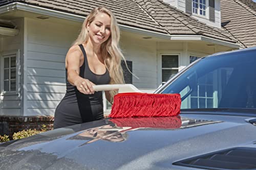 Plastic Handle Duster with Red Cotton Mop 73554 Quickly and Safely Removes Light Daily Dust - view 5