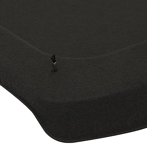 Cargo Cover Fit for Volkswagen for Tiguan 2010-2017 Retractable Trunk Security Cover Shield Shade Black Carbon Fiber - view 4