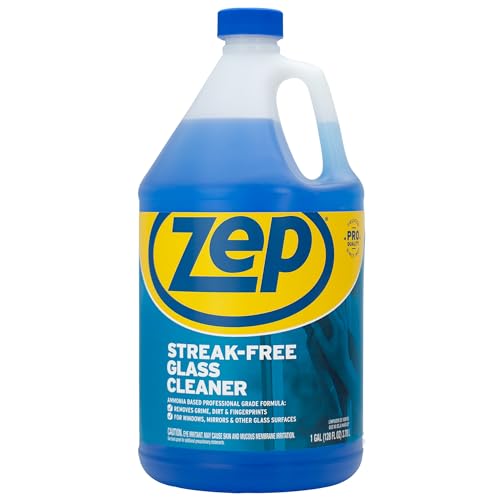 Streak-Free Glass Cleaner - 1 Gallon - (Case of 2) ZU1120128 - Leaves windows and mirrors crystal clear - view 2