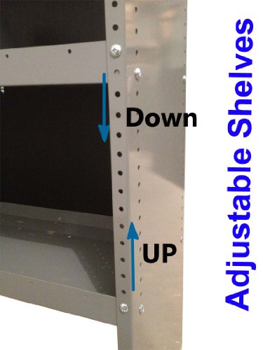 Van Shelving Storage System - 45L x 13D x 44H - view 3