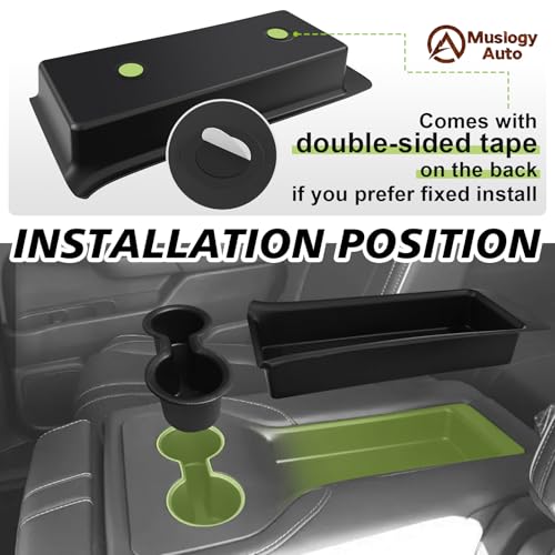 2PCS Armrest Organizer & Cup Holder for 2023-2026 Honda Pilot - view 4