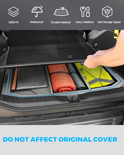 Hidden Trunk Storage Box for 2026-2027 Toyota RAV4(LE/XLE/XSE/TRD) - view 2