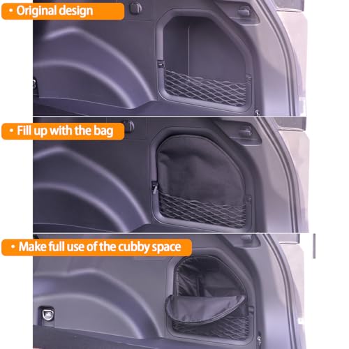 For Rav4 Gen6 2026+ Trunk Organizer Pocket Bag, Trunk Upgrade, Trunk Cubby Storage bag,Cargo side pocket Black, 1 pc - view 5