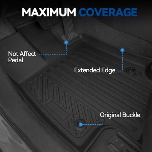Custom Fit Floor Mats for 2024-2026 2027 Chevy Equinox EV (Non Fuel) - view 5