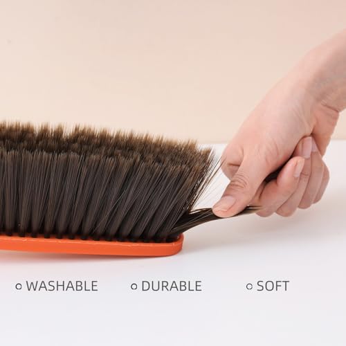 15" Soft Brist. Hand Broom Brush 3 PackBed Sofa Counter Hair Clear - view 4