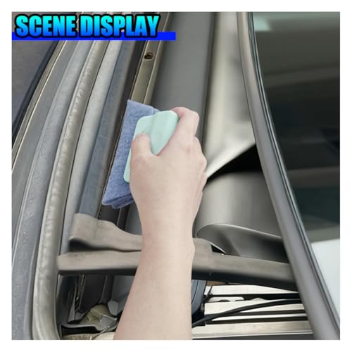 3PCS Magic Window Track Cleaner (Green&Gray&Pink) - view 6