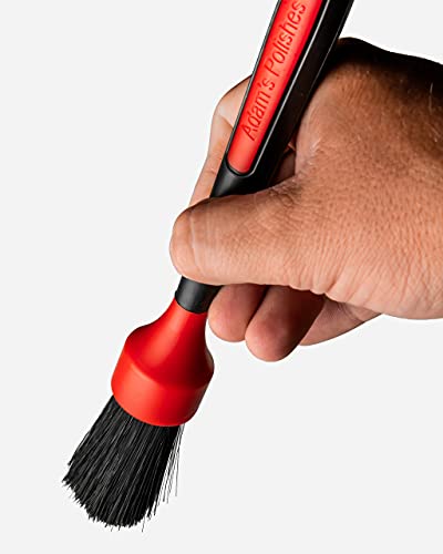 Lug Nut Brush - Car Detailing Brush for Wheel Cleaning | Chemical Resistant Bristles Against Tough Acid Wheel Cleaner or Rim Cleaner | Rubberized Wheel Brush for Safe Car Cleaning - view 3