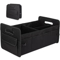 Car Trunk Organizer, Collapsible Car Organizers and Storage Large Black