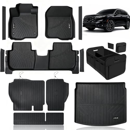 Floor Mats for Honda CR-V 2023 2024 2025 2026 2027（Hybrid & Gas & e:FCEV）