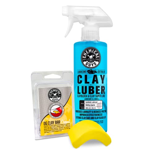 OG Clay Bar & Luber Synthetic Lube Kit, Medium Duty, 2-Piece