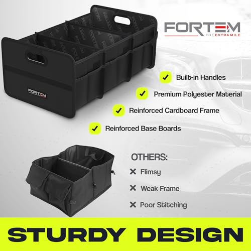 Trunk Organizer - Car Organizer & Storage for SUVs, Trucks, Sedans - view 7