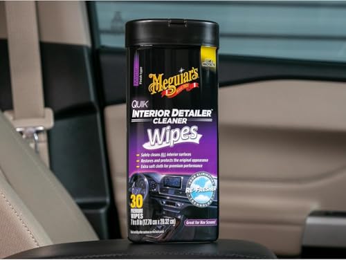 Quik Interior Detailer Wipes, Cleans, Protects & Refreshes All Car Surfaces, 30 Ct, 3 Pack - view 4