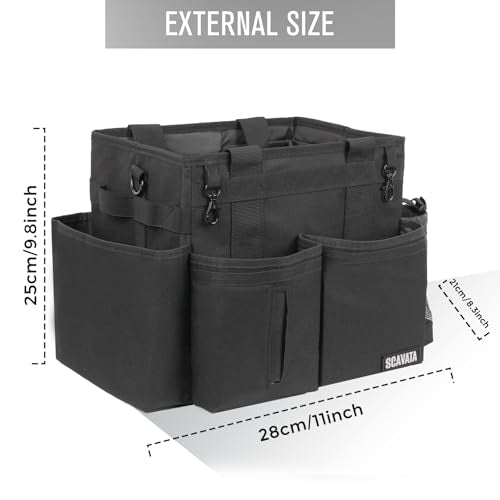 Compact Wearable Cleaning Caddy with Handle & Shoulder Straps - view 5