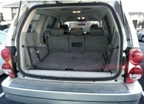 Envelope Style Trunk Mesh Cargo Net - Dodge Durango SXT GT R/T SRT 1998 - 2025 Car Accessories - Premium Trunk Organizers and Storage - Cargo Net For Truck - Best Carrier Organizer for Dodge Durango. - view 6