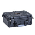All Weather IP67 Waterproof Hard Camera Case,Hard Protective Case,Hard Case with Customizable Foam,Fit Use of Drones,Camera,Equipments,Pistols(Black,15.98x12.99x6.85inches)