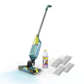 VACMOP Reveal Cordless Vacuum & Spray Mop, Green, VM401
