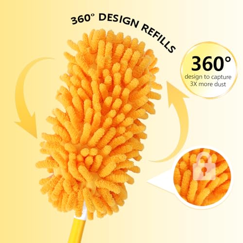 Reusable Duster Refill Compatible with Swiffer Hand Duster Kit - view 6