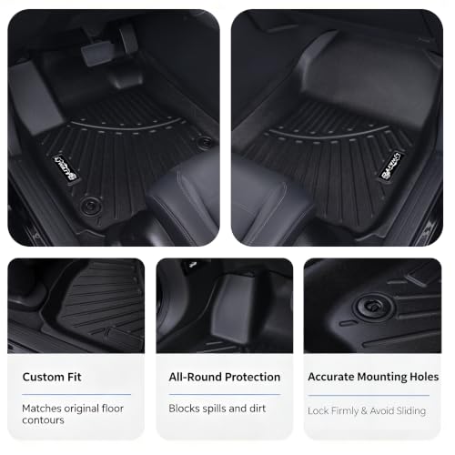 Floor Mats for Honda CR-V 2023 2024 2025 2026 2027（Hybrid & Gas & e:FCEV） - view 4