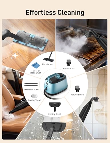 High Pressure Steam Cleaner, 58PSI Heavy Duty 293°F Multipurpose Steam Mop - view 4