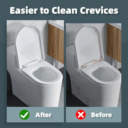 2 Pcs Toilet Scrubber Brush, Bathroom Cleaning Brush with Hanging Hole - view 5