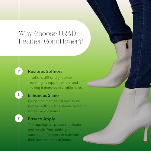 Leather Conditioner 7oz Neutral – Premium Care for Leather Furniture, Shoes, Car Seats, and More! - view 4