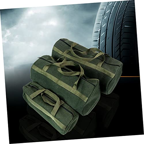 Heavy Duty Canvas Tool Bag, Portable Auto Equipment Organizer - view 7