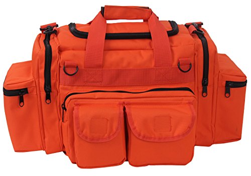 EMT Bag Emergency Response Gear Storage Bag, Orange - view 3