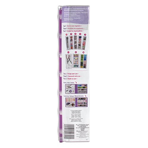 Bead Organizer, 7 Locking Compartments, Plastic Storage (2XL) - view 4