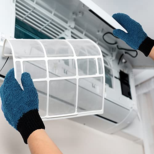 3 Pairs Microfiber Dusting Mitts with Thumb for House Cleaning - view 4
