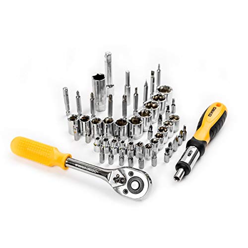 228 Piece Socket Wrench Auto Repair Tool Combination Package Mixed Tool Set Hand Tool Kit with Plastic Toolbox Storage Case - view 4