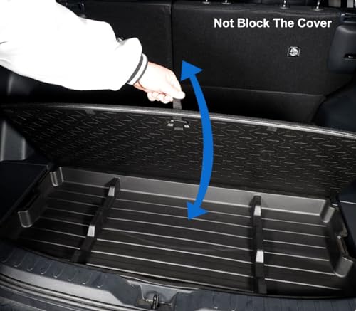 For 2019-2025 Toyota RAV4 Trunk Hidden Storage Box, SUV Insert Cargo Rear Hatch Organizer, Extra Space fits RAV4 LE XLE XSE TRD Hybrid Under Cargo Floor Accessories - view 4