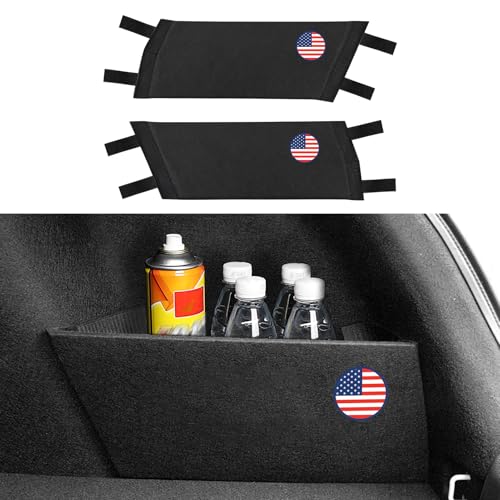 2PCS Rear Trunk Organizer Side Divider Board Compatible with Honda Civic 10th Gen 2016 2017 2018 2019 2020 2021 Accessories - ONLY for Sedan