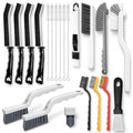 20 Pcs Crevice Cleaning Brush, V-Shaped Grout Brush for Kitchen