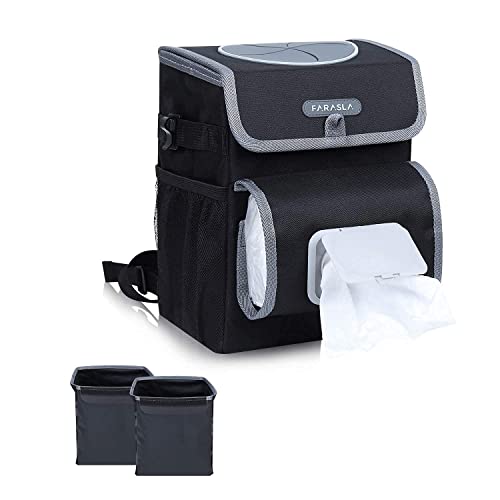 Waterproof Trunk Organizer with Leakproof Cooler Bag + Car Trash Can - view 5