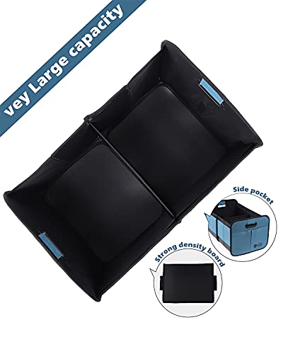 Car Trunk Organizer, Storage for SUVs or Sedans, Foldable Cargo Containers with 9 Pockets and Reinforced Handles, with Non-Slip Bottom, Collapsible Storage for SUVs, Sedans, or Any Cars - view 4