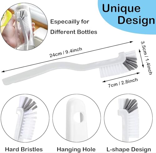 11PCS Crevice Cleaning Brush Set - Hard Bristle Crevice Cleaning Brush Tool, Multifunctional Gap Scrub Brush for Home, Bathroom, Kitchen, Window Track, Bathtub, Vehicle, Faucets, Bowl, Teapot, Cup Use - view 4