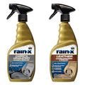 Interior Care Bundle: 16 Fl Oz Carpet & Upholstery Cleaner + 16 Fl Oz Leather Cleaner Conditioner - Cleans, Repels & Protects Car Interiors
