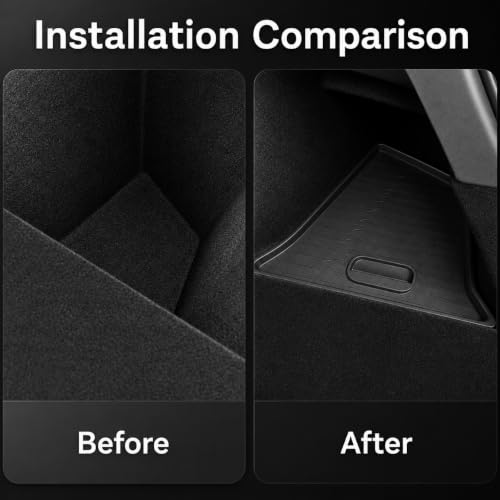 Rear Trunk Storage Bins with Lids for 2025–2026 Tesla Model Y Juniper [Not for Model YL Premium 6-Seater], 2-Pack TPE Waterproof Rear Trunk Organizer Boxes, Interior Storage Accessories - view 2