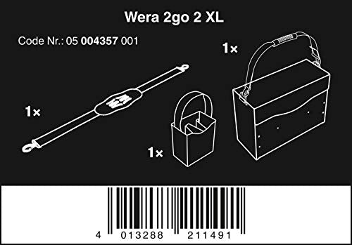 05004357001 2go 2 XL Tool Container, 2 pieces, Black - view 3