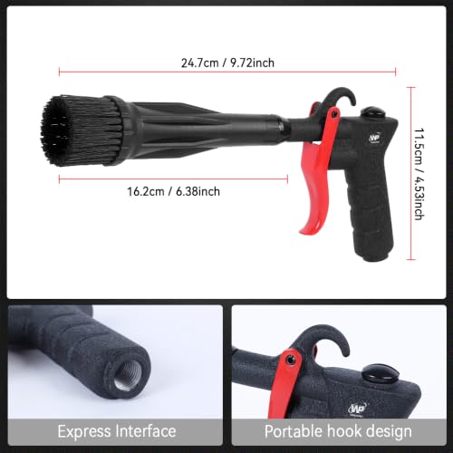 WORKPAD Tornado Car Cleaning Gun - Air Blaster for Car Detailing, Essential Car Detailing Kit and Supplies, High-Pressure Air Tools for Efficient Car Cleaning Kit - view 4