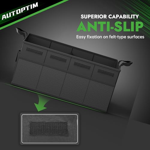 Car Trunk Organizer - 65L Collapsible Car Organizer, Black, Large - view 3
